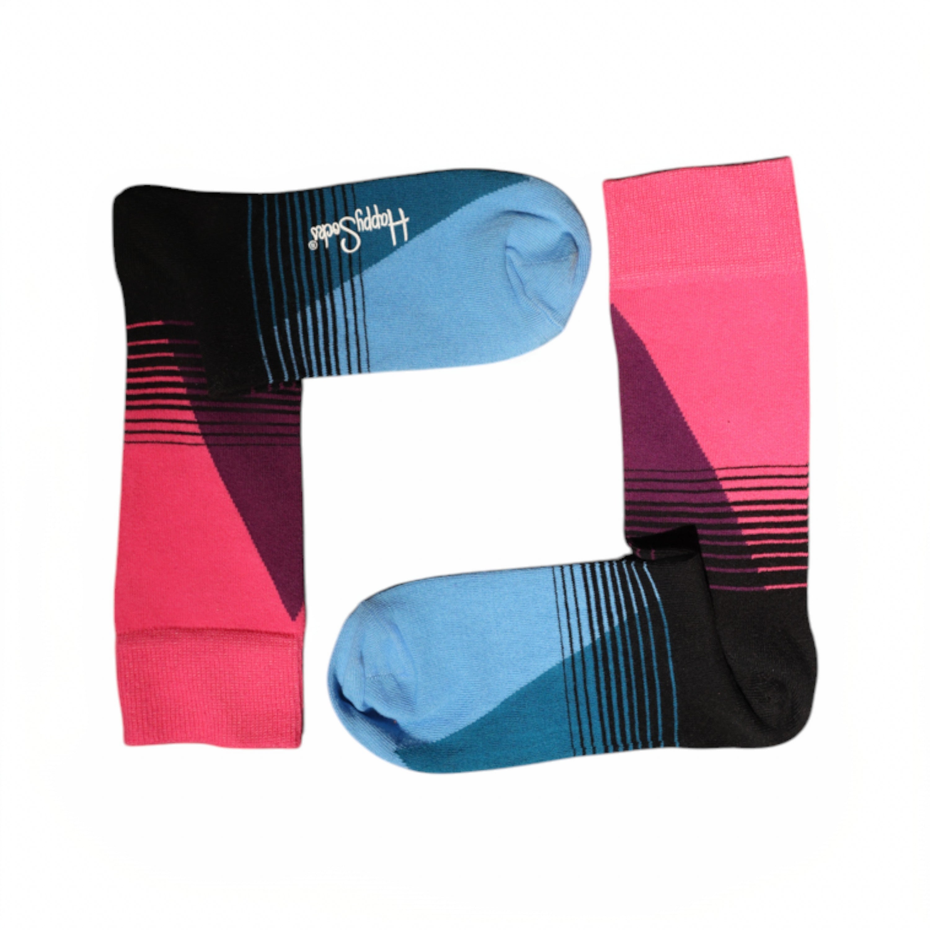 Happy Sock Fade Eighty Pink